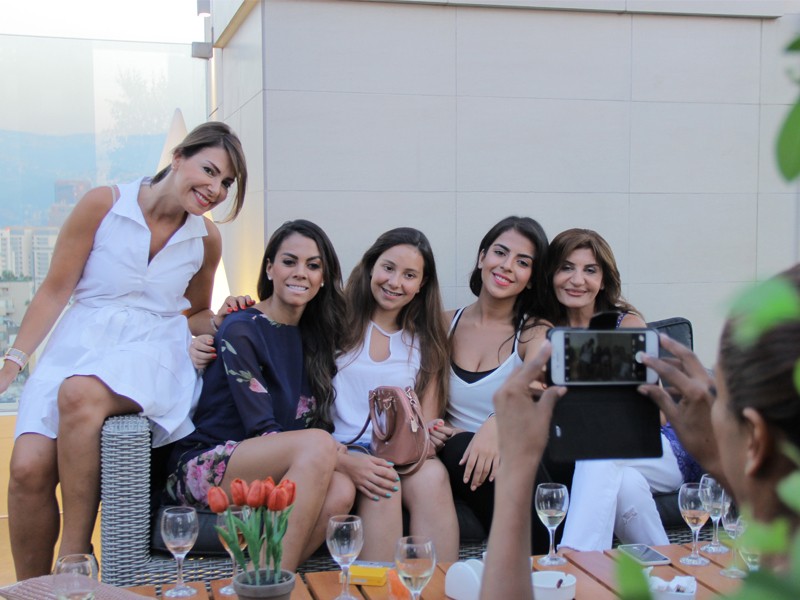 Sunset gathering at Citea Apart Hotel